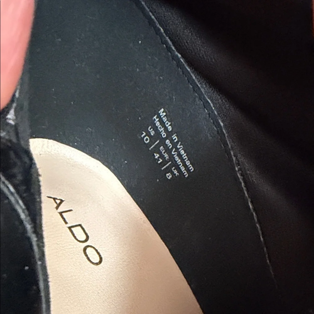Aldo Satin Over-the-Knee Boots - Picture 7 of 7